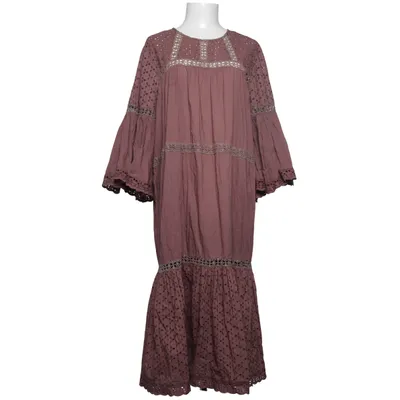 Jurk (2090 Cognac Dress) van Lollys Laundry Katoen