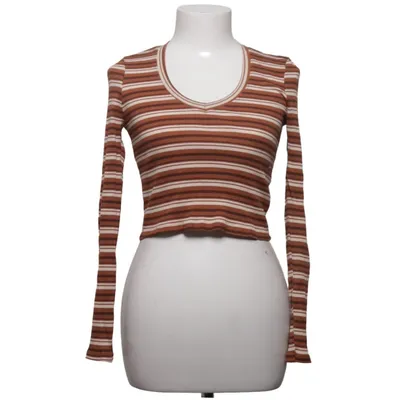 Long sleeve T-shirt (Brown, Beige) from Primark Cotton, Elastane