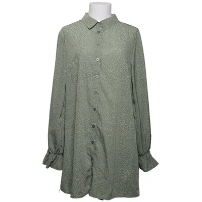 Blouse (Green, White) from Missguided Polyester