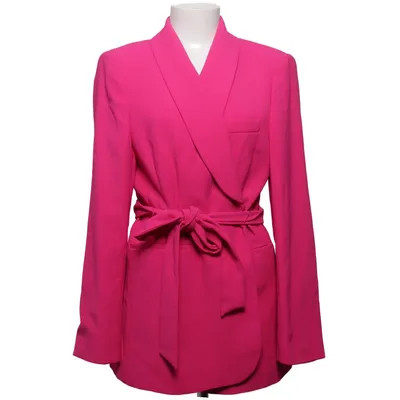Blazer (Pink) from Zara Polyester, Viscose