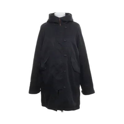 Parka (Blue) from WHYRED Acrylic, Cotton, Nylon, Polyester, Wool, Viscose