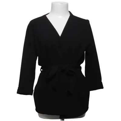Cardigan cache-cœur (Noir) de Sisters Point Élasthane, Polyester