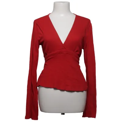 Wikkelblouse (Rood) van Gina Tricot