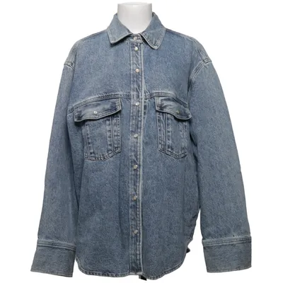 Denim blouse (Blauw) van H&M Katoen