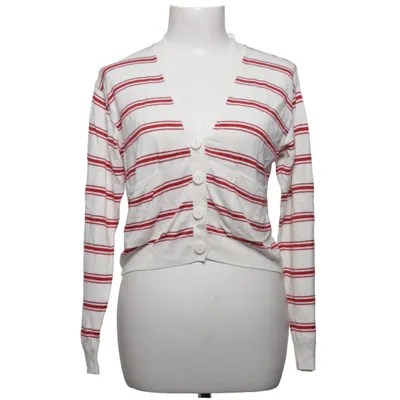 Cardigan (Wit, Rood) van Surkana Viscose