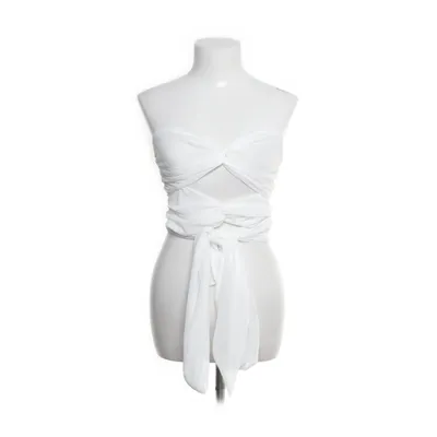 Crop top (Wit) van Peppermayo Elastaan, Polyester