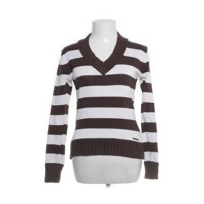 Pullover (Brown, White) from Yessica Cotton