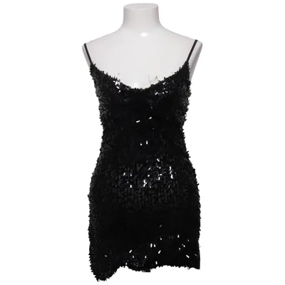 Cocktailklänning (Svart, Silverfärgad) från Ethina Elastan, Polyester