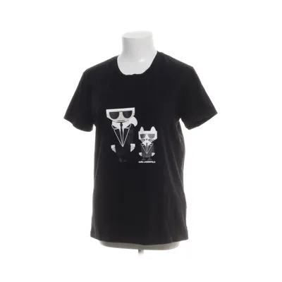 T-shirt (Svart) från Karl Lagerfeld Bomull, Elastan