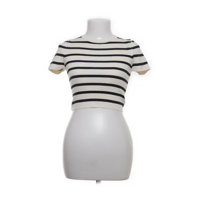 Sweater (White, Black) from Zara Polyamide, Viscose
