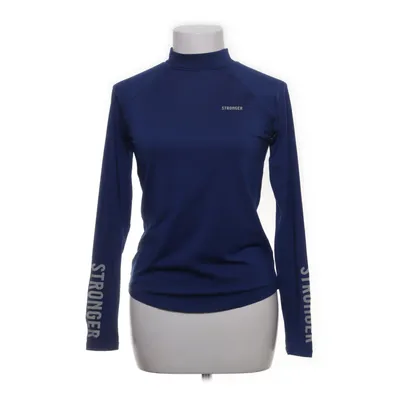 Lange mouwen shirt (Blauw) van Stronger Elastaan, Polyester