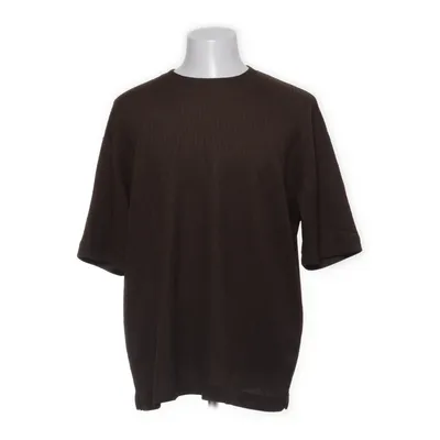 T-shirt (Braun) von Zara Elasthan, Polyester