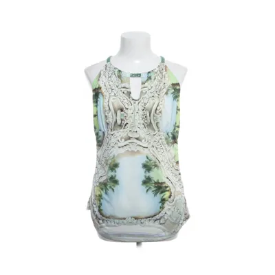Halter neck top (Beige, Multicolored) from Etoile Du Monde Elastane, Polyester