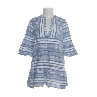 Blouse (Blauw, Wit) van Pigalle Katoen