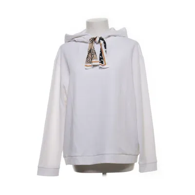 Hættetrøje (Hvid, Sort, Brun) fra Comma Elastan, Modal, Polyester