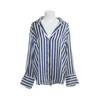 Blus (Vit, Blå) från Zara Polyester