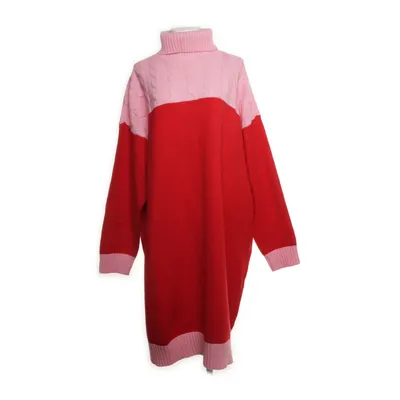Robe à col roulé (Rouge, Multicolore) de Eloquii Polyester, Nylon, Acrylique