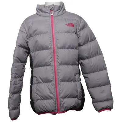 Down jacket (Gray, Black, Pink) from The North Face Down, Feather, Polyester