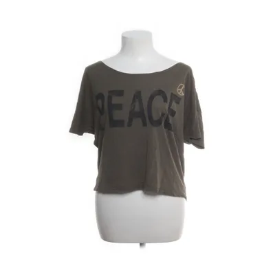 Crop top (Grön, Svart) från Fishbone Viskos