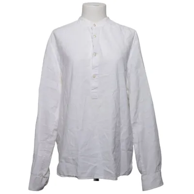 Blouse (Wit) van Dobber Katoen, Linnen