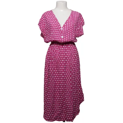 Dress (Pink, White) from Defox Cotton