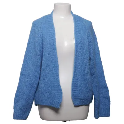 Cardigan (Blue) from Noella Mohair, Polyamide, Wool