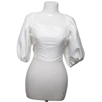 Crop top (Vit) från Misslisibell x NA-KD Polyester