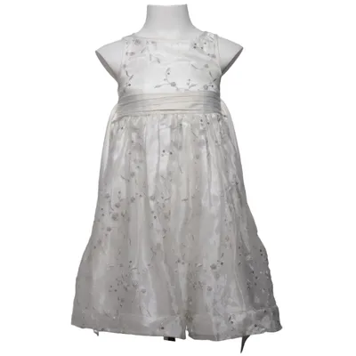 Blumenkinderkleid (Weiß) von Kids by Lindex Polyester