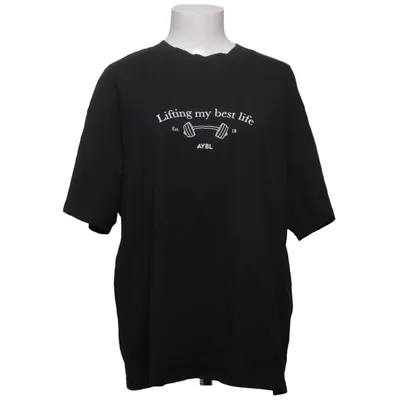 T-shirt (Zwart) van AYBL Katoen, Polyester