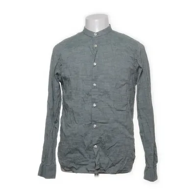 Shirt (Groen) van Knowledge Cotton Apparel Linnen, Organisch katoen