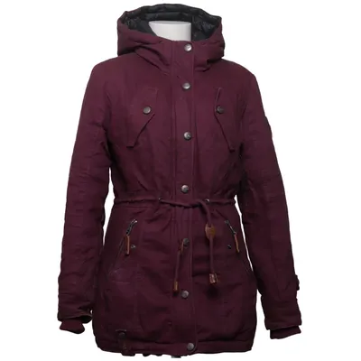 Parka (Purple) from Marikoo Cotton, Polyester