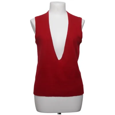 Pull sans manches (Rouge) de Esisto Cachemire