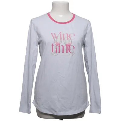 T-shirt à manches longues (Gris, Rose) de Peter Alexander Coton, Polyester, Viscose