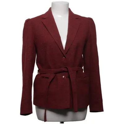 Kavaj (Röd) från Ascot Polyester, Ull