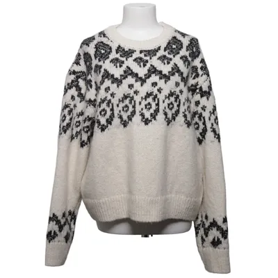 Trui (Wit, Zwart) van H&M Acryl, Polyester, Wol
