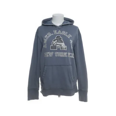 Huvtröja (Blå) från American Eagle Bomull, Polyester