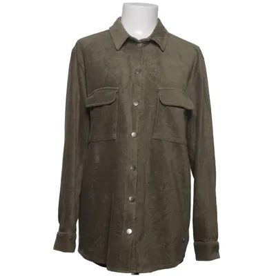 Överskjorta (Grön) från Zink Bomull, Elastan, Polyester