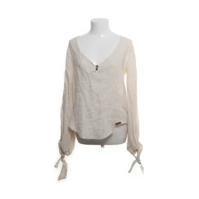 Blouse (Beige) van Lovely Lane Linnen