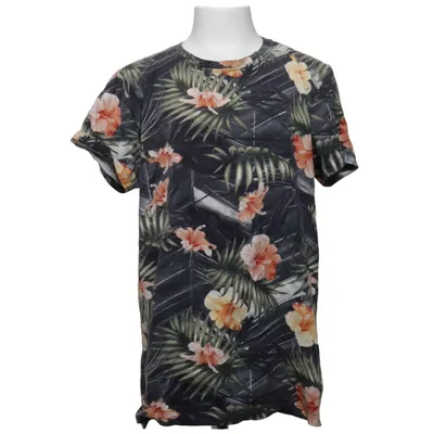 T-shirt (Sort, Flerfarvet) fra D.M.D by Denim Day Bomuld