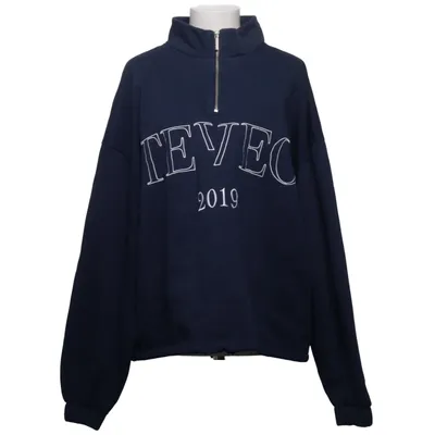 Sweatshirt (Blau) von Teveo Baumwolle, Polyester
