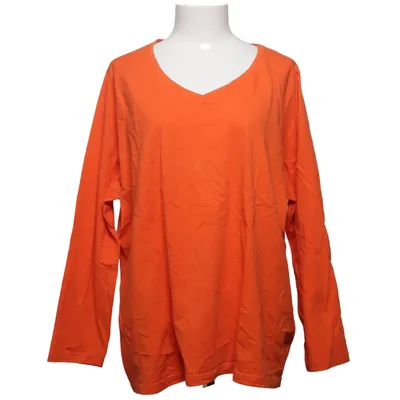 Långärmad t-shirt (Orange) från Ulla Popken Bomull