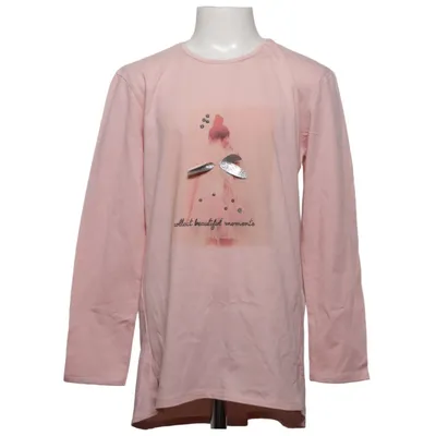 Langærmet t-shirt (Pink) fra Zara Girls Soft Collection Bomuld