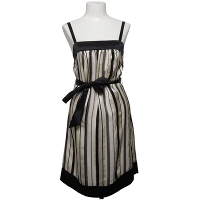 Robe de cocktail (Noir, Blanc) de Your Face Acétate, Soie