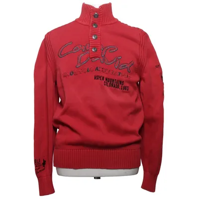 Sweater (Rød) fra Camp David Bomuld, Polyester