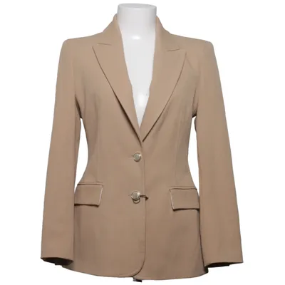 Blazer (Beige) from Zara Elastane, Polyester, Viscose