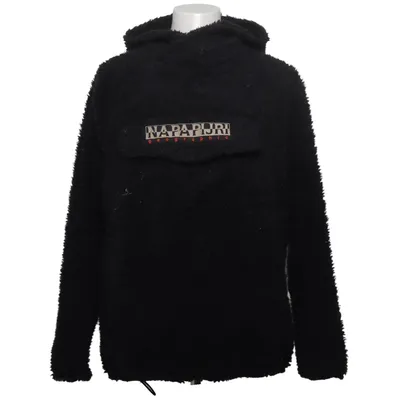 Capuchon sweater (Zwart) van Napapijri Katoen, Polyester