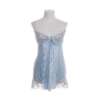 Negligé (Blauw, Meerkleurig) van Lounge Elastaan, Gerecycled polyester