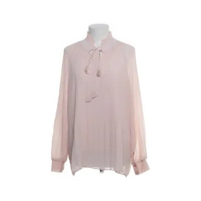 Sløjfebluse (Beige) fra Creme Fraiche Elastan, Polyester, Viscose