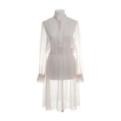 Beach dress (White, Beige) from Marc Cain Elastane, Polyester, Silk