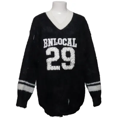 Sweater (Black, White) from Lamiar Viscose